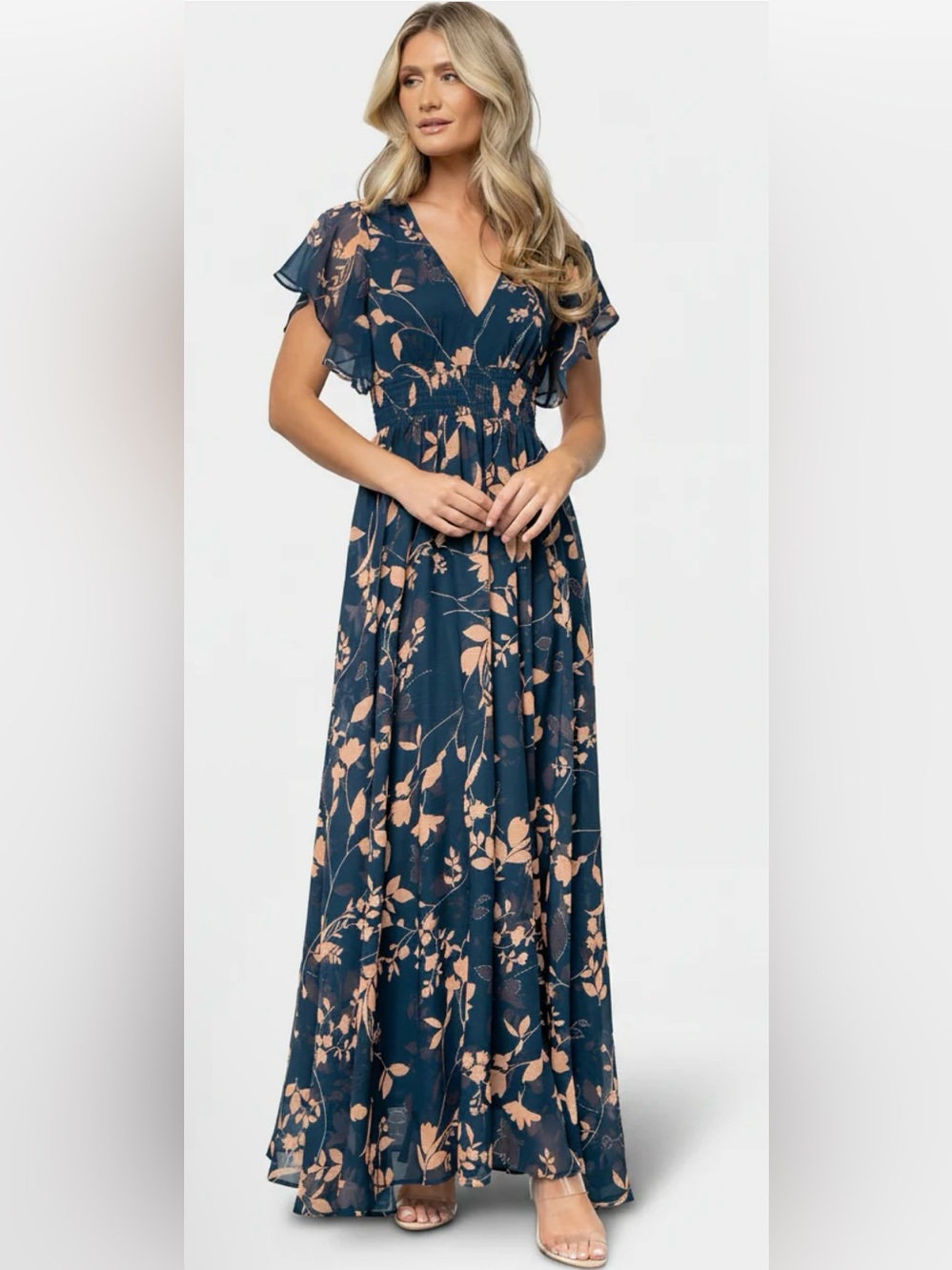 Baltic Born Lynlee Metallic Maxi Dress - Picture 4 of 8